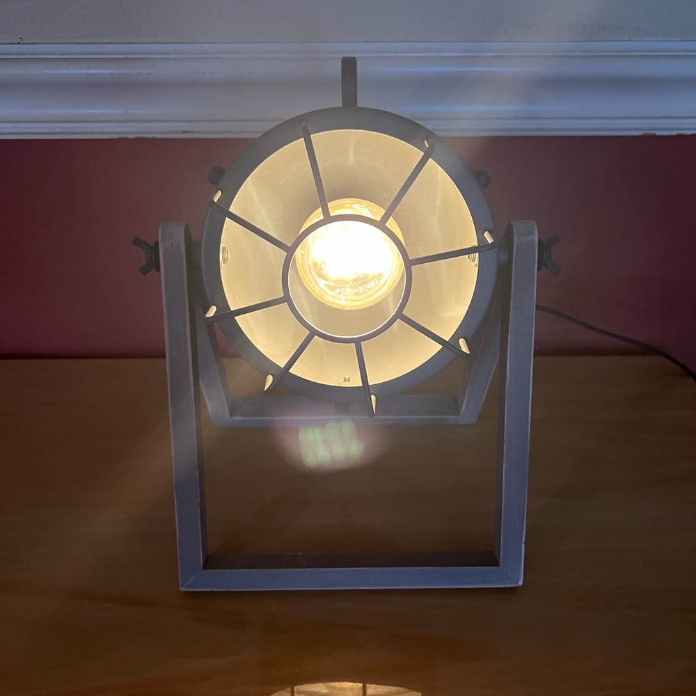 Vintage Retro Industrial Table Lamp - Picture 6 of 9